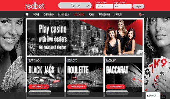 redbet live casino